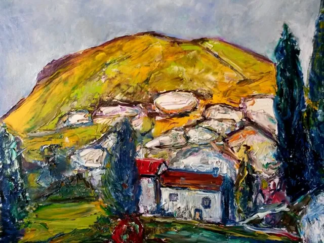 Paysages — peinture d’Alain Bouillaguet
