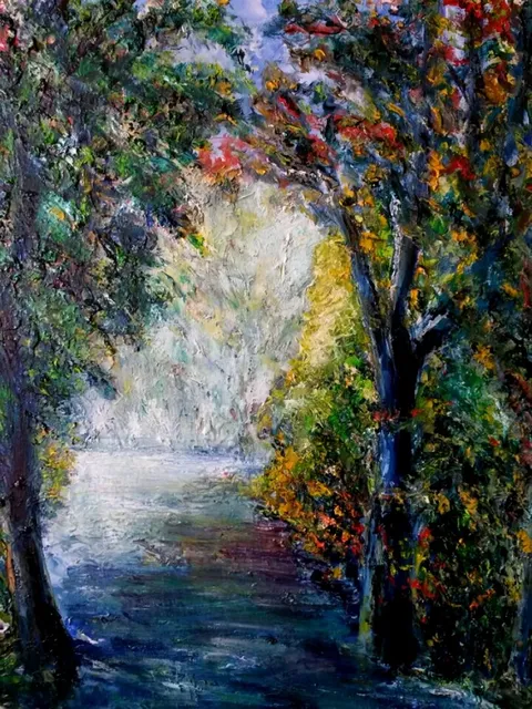 Paysages — peinture d’Alain Bouillaguet