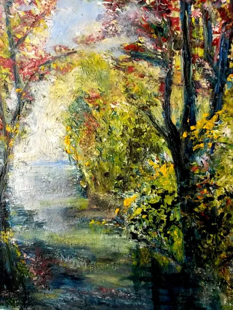 Paysages — peinture d’Alain Bouillaguet