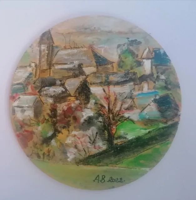 Juillac — peinture d’Alain Bouillaguet
