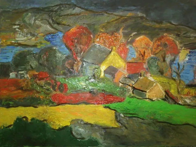 Couleurs de Bretagne, 61 × 46 cm — peinture d’Alain Bouillaguet